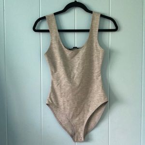 Grey bodysuit
